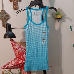 Blue Dot Design Tank Top